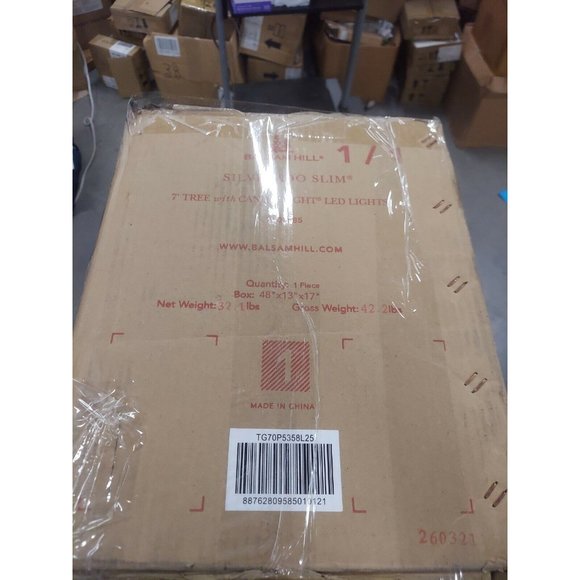 Balsam Hill: Silverado Slim 7' Christmas Tree LED CandleLight -New/Open Box- - Picture 10 of 11